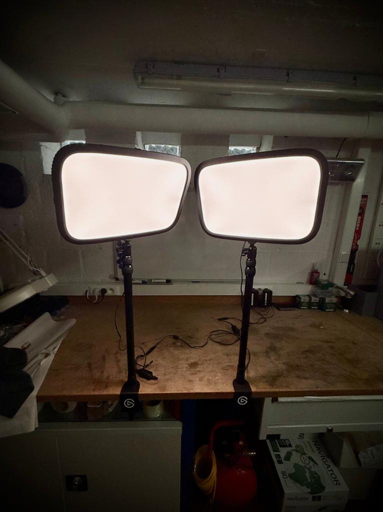 Elgato Key Light -  Kit 2x lampes, Audio, Tv en Foto, Fotografie | Fotostudio en Toebehoren, Ophalen, Zo goed als nieuw, Lamp of Flitsset