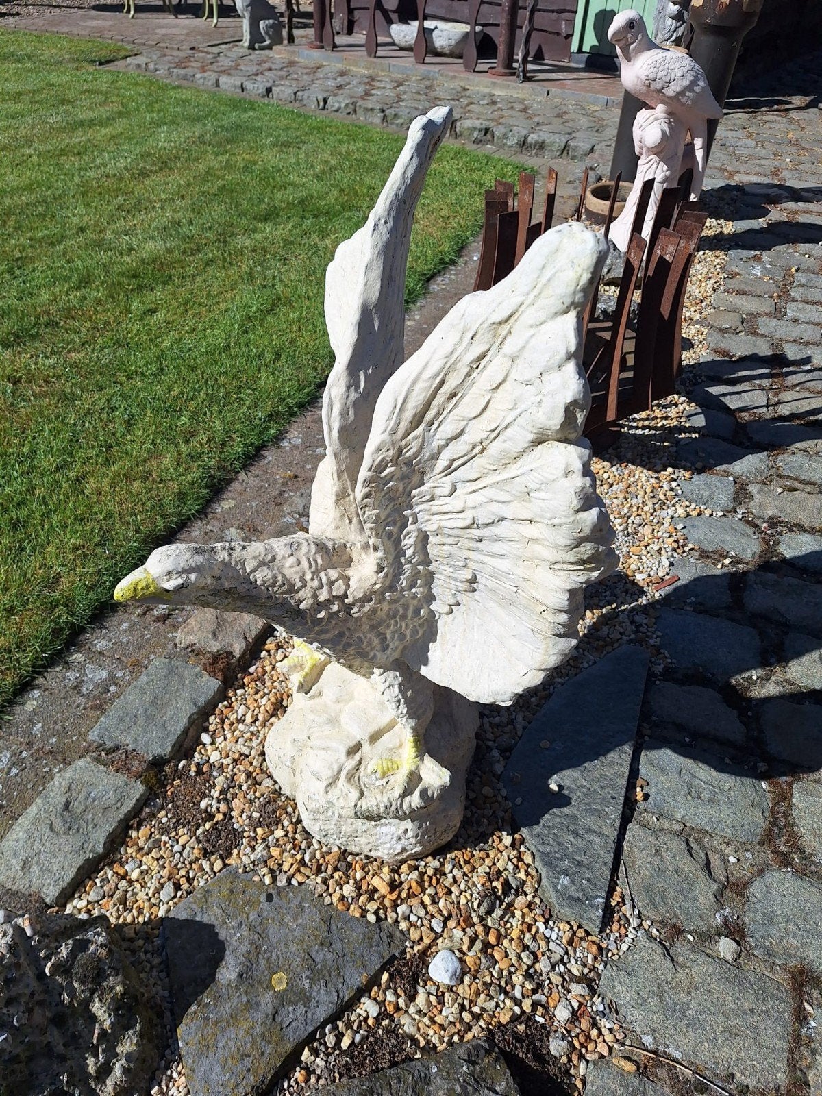 Arend beton, Enlèvement, Béton