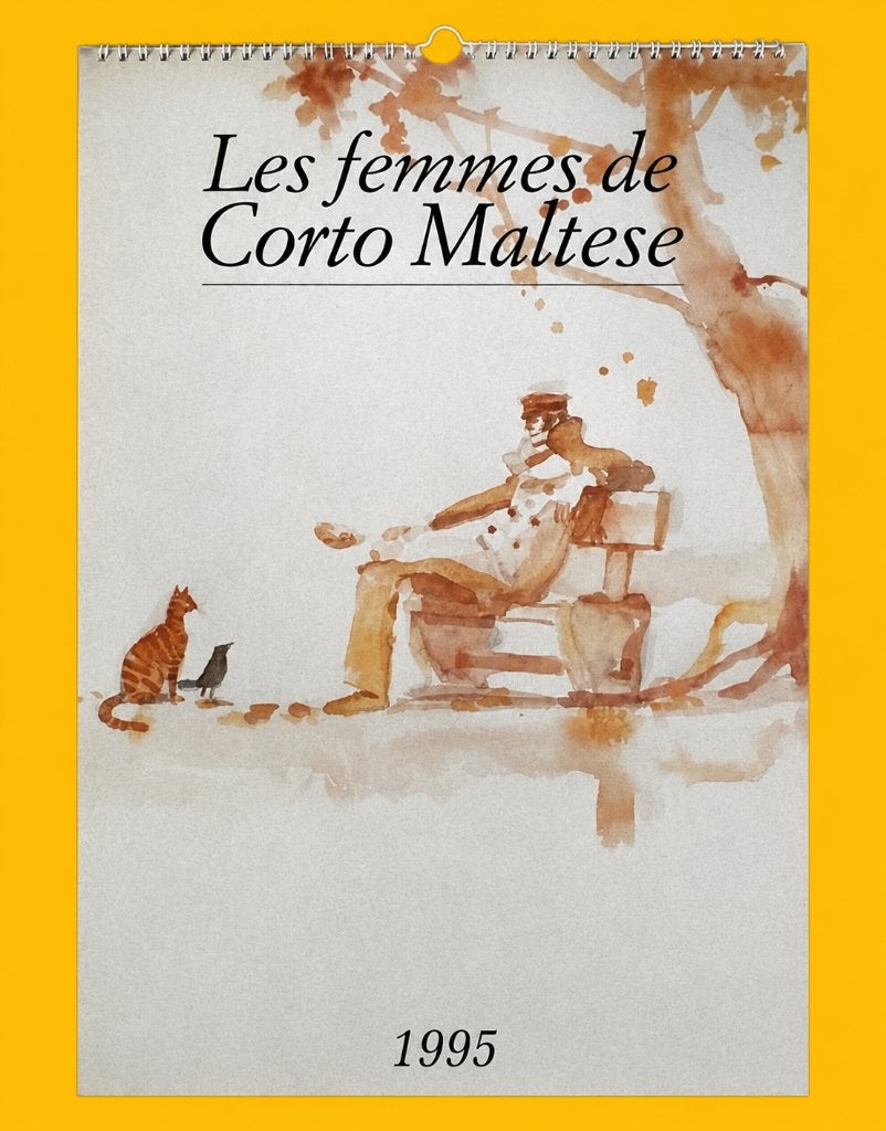 Corto Maltese ⚓ les femmes de ✅ Hugo Pratt, Enlèvement ou Envoi, Autres personnages, Comme neuf, Image, Affiche ou Autocollant