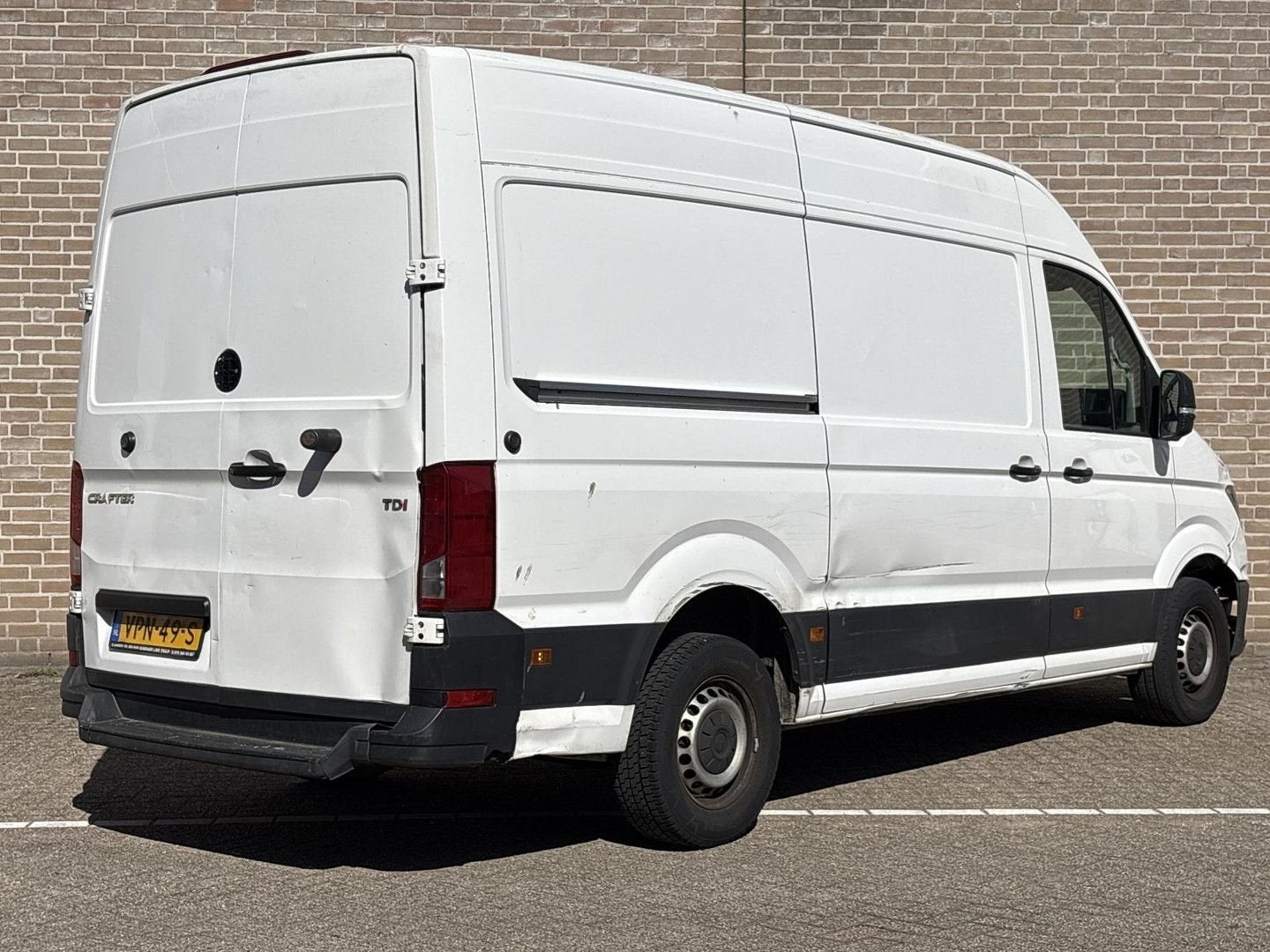 Volkswagen Crafter 30 2.0 TDI L3H3 | € 7.850,- MARGE! | Euro, Auto's, Bestelwagens en Lichte vracht, Parkeersensor, Wit, Bedrijf