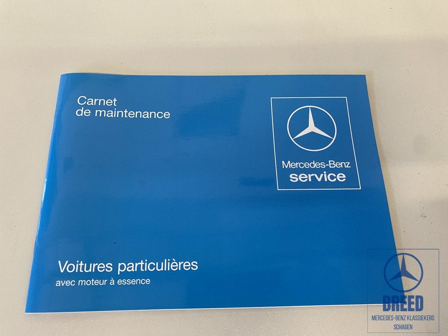 NEUF carnet de maintenance pour Mercedes-Benz R107 W123 W126, Enlèvement ou Envoi