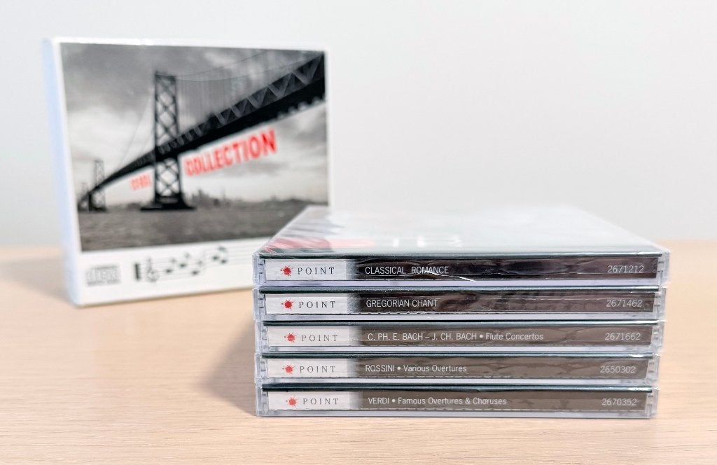 Point Classics Collection / 5-delige CD Box Set / SEALED, Boxset, Verdi, Inclusief boekje, Modernisme tot heden