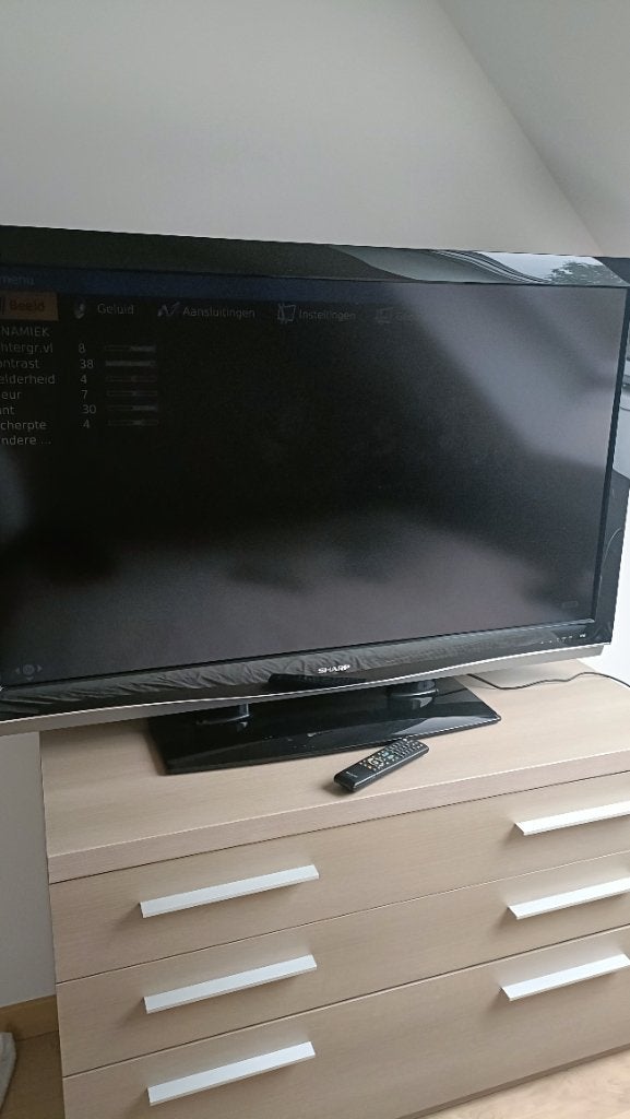 Televisie, Audio, Tv en Foto, Ophalen, Gebruikt, 50 Hz, 100 cm of meer