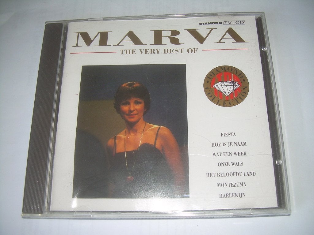 CD - MARVA - THE BEST OF, Comprend un boîtier, Enlèvement ou Envoi, Comme neuf, Chanson réaliste ou Smartlap