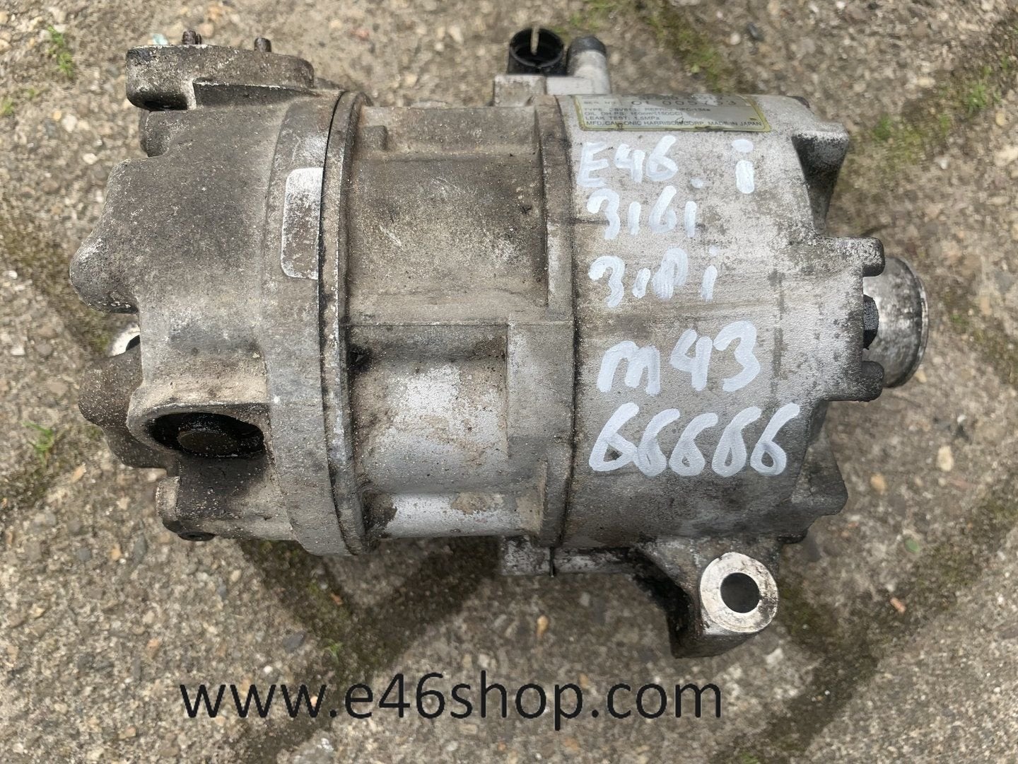 AIRCO POMP BMW E46 M43 MOTOR OE 8386837, Auto-onderdelen, Gebruikt, -, -, Ophalen of Verzenden