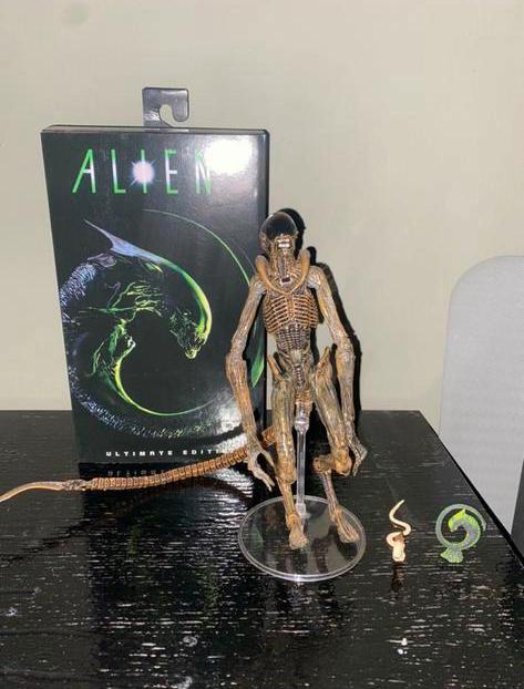 Alien 3-figuur, Verzamelen, Ophalen of Verzenden, Zo goed als nieuw, Film, Actiefiguur of Pop