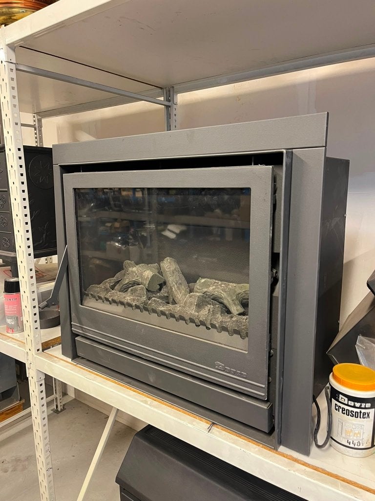 Inzethaard gas Dovre, type 2520 GA, Ophalen, Nieuw, Inzethaard