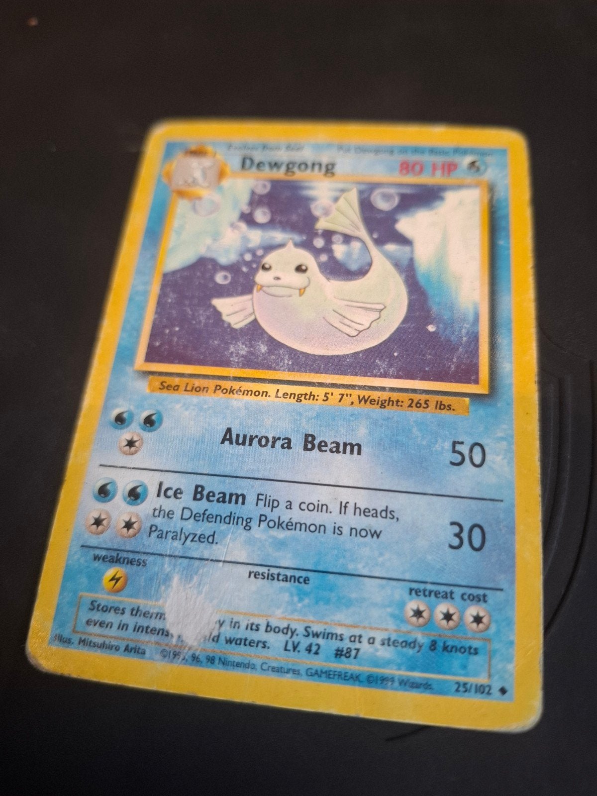 Kit de base Pokémon Map Dewgong 25/102, Enlèvement ou Envoi