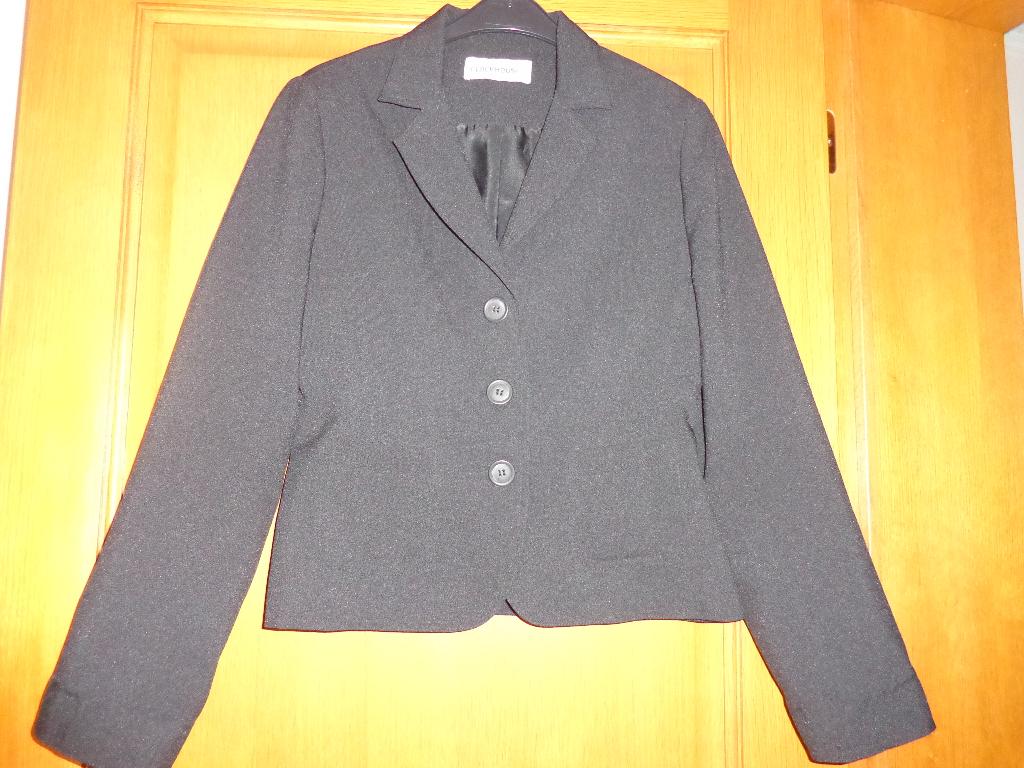 veste noire / blazer / femme : Taille 38/40, Maat 38/40 (M), Zwart, CLOCKHOUSE, Ophalen of Verzenden
