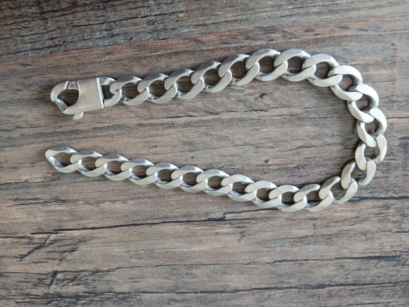 Bracelet homme argent 925, Enlèvement ou Envoi, Argent, Argent