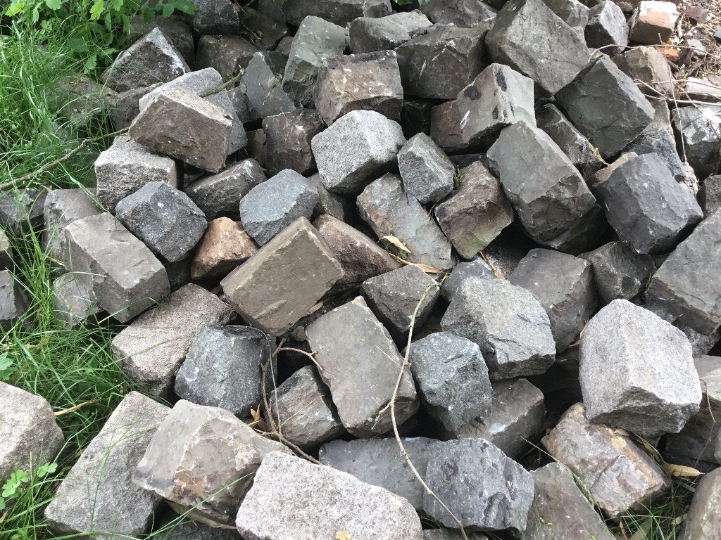 Kasseien, Tuin en Terras, Tegels en Klinkers, Ophalen, Zo goed als nieuw, Minder dan 5 m², Overige typen