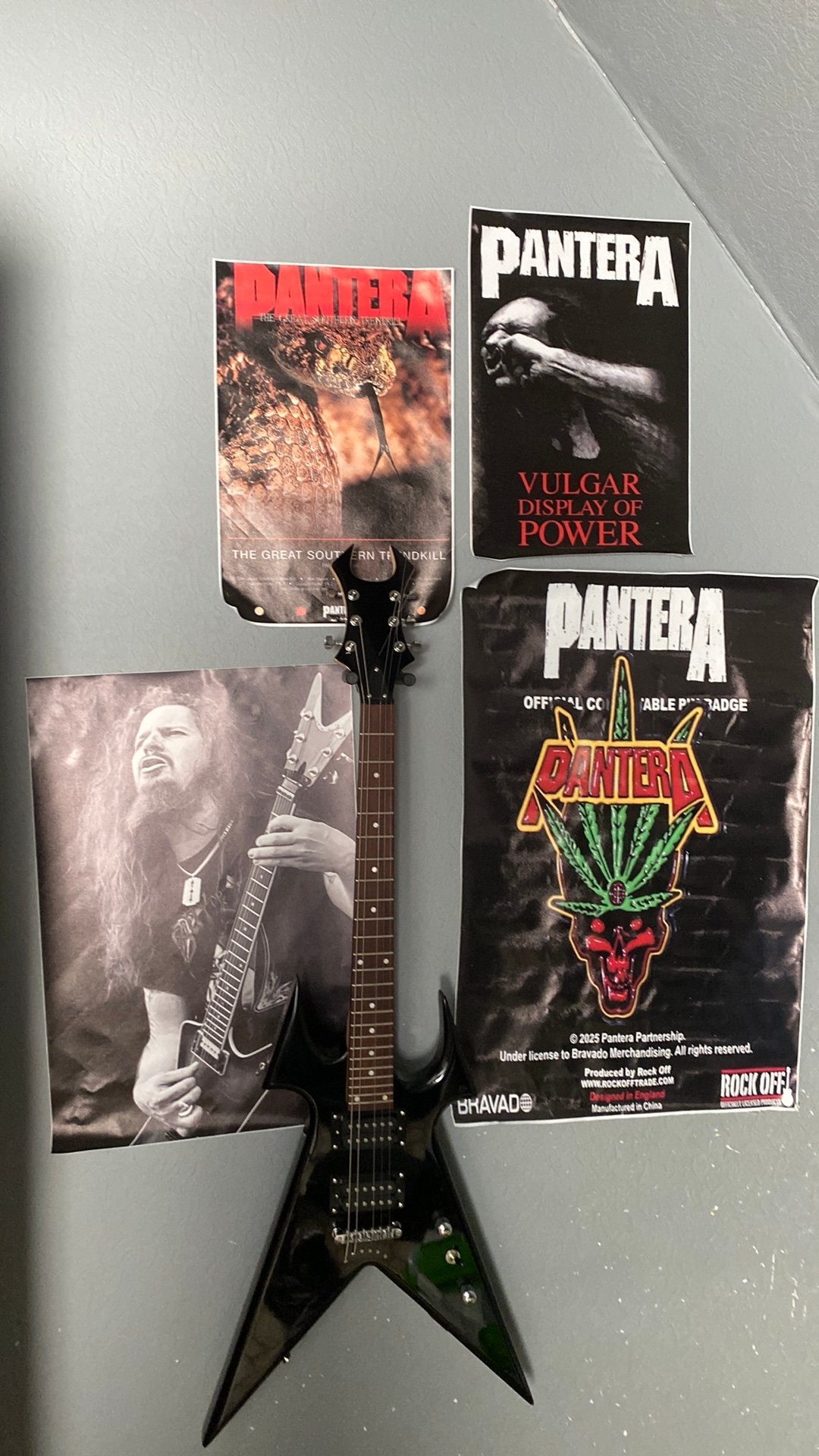 Fazley Modern Series FING Metal FBV618 BLACK, Enlèvement, Utilisé, Guitare