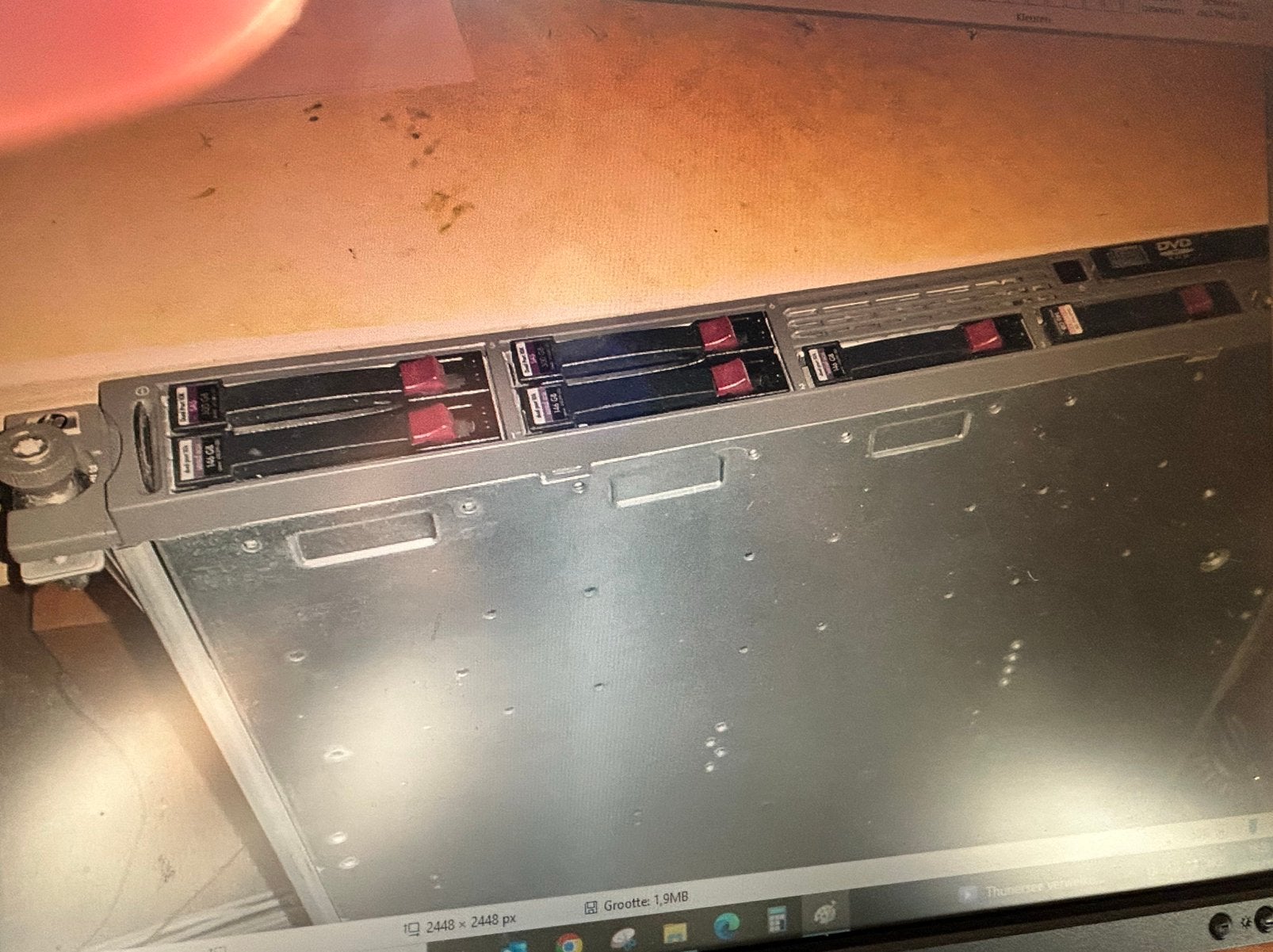 Server voor wisselsrukken. Boot niet meer, Computers en Software, Ophalen, Niet werkend, 8 GB