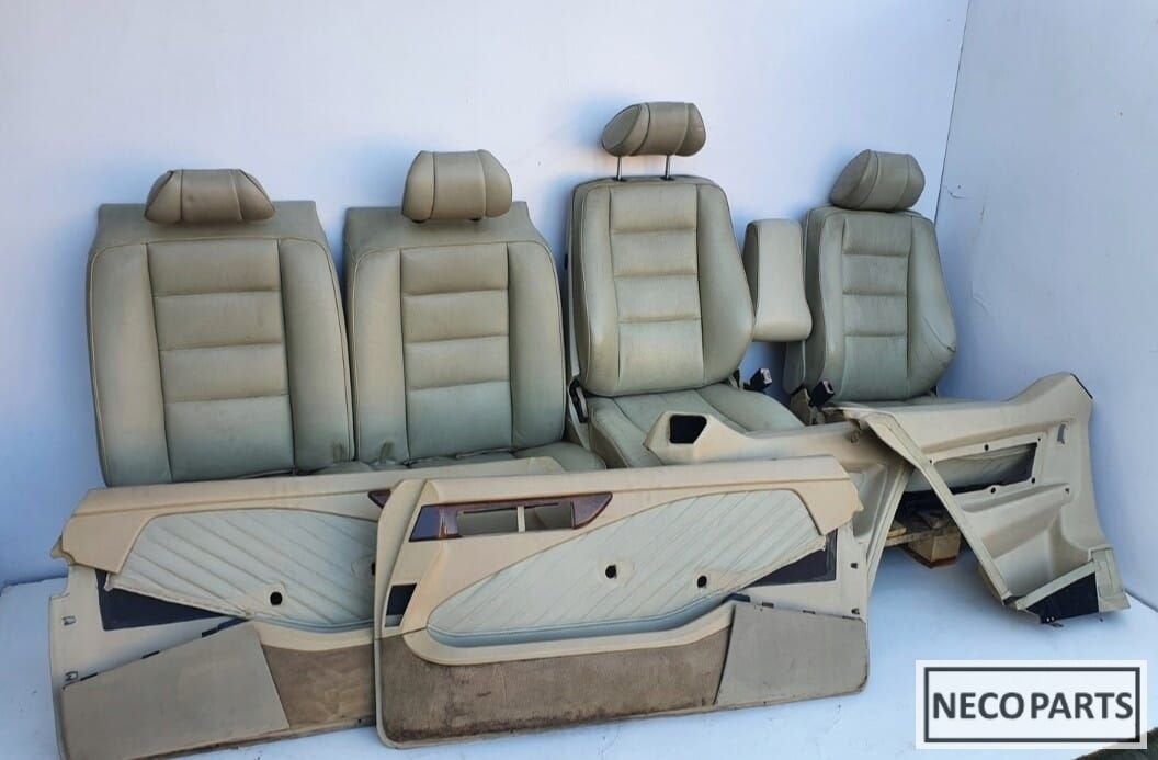 MERCEDES BENZ S KLASSE W126 SEC COUPE STOEL STOELEN BEKLEDIN, Gebruikt, -, Ophalen of Verzenden, Bumper