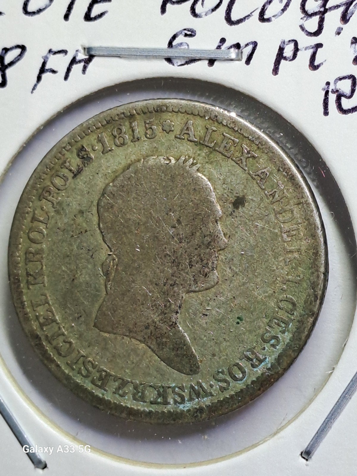 Pologne-Empire Russe-Alexandre l-2 zloty 1828 rareté R1., Enlèvement ou Envoi, Pologne, Monnaie en vrac, Argent