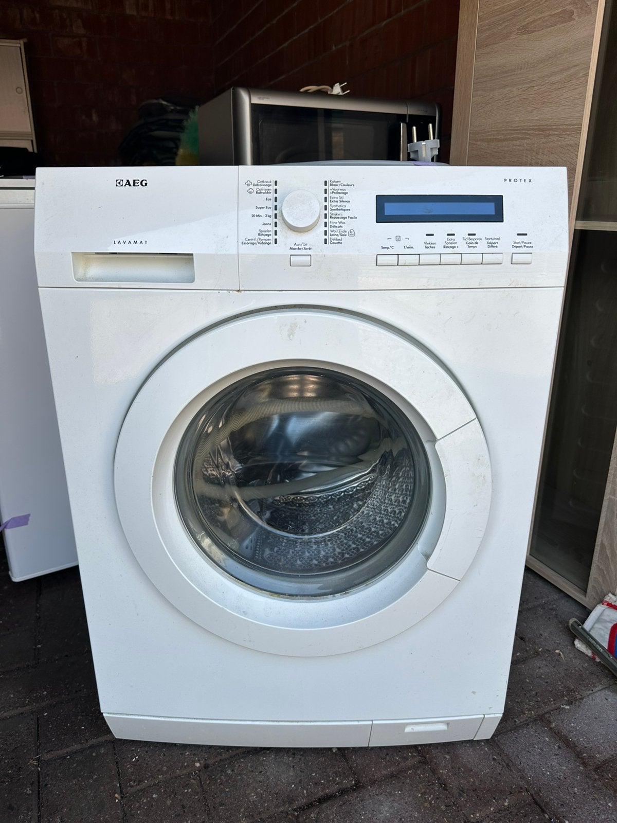 Aeg protex, Ophalen, Gebruikt, 1200 tot 1600 toeren, 6 tot 8 kg