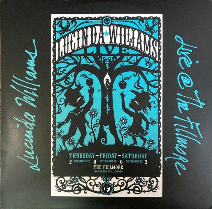 CD EN VENTE LUCINDA WILLIAMS en concert au Fillmore Cd1, CD & DVD, CD | Country & Western, Envoi