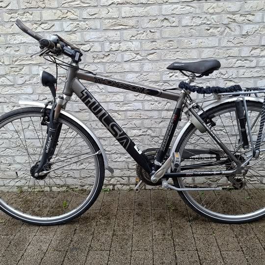 Thompson herenfiets, Gebruikt, Velgrem, Versnellingen, Ophalen