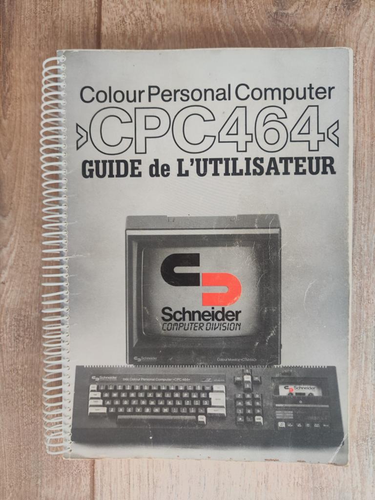 Manuel d'origine Schneider CPC 464 - Guide de l'utilisateur, Enlèvement, Schneider