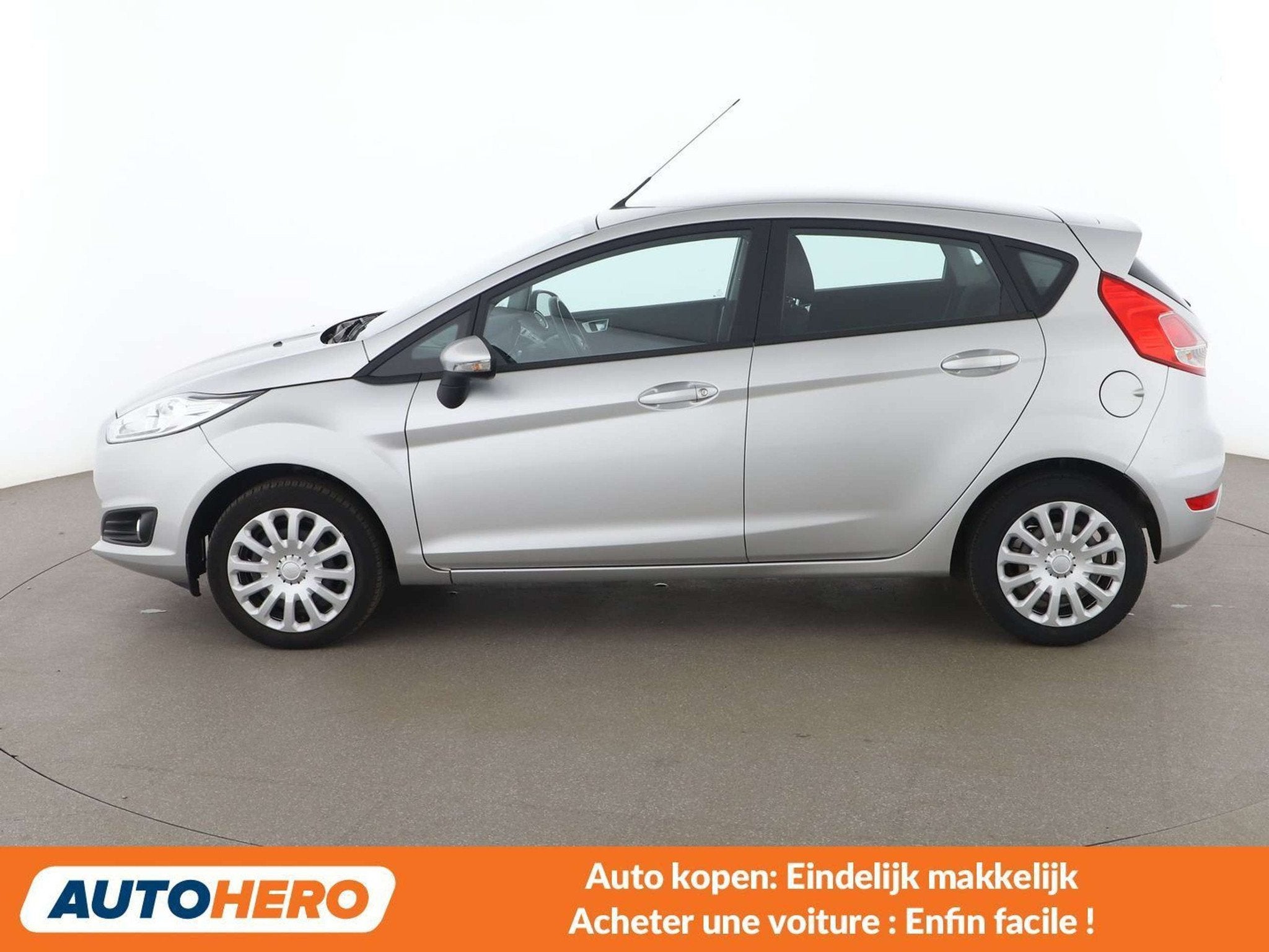Ford Fiesta 1.0 Trend (bj 2016), Auto's, Ford, Voorwielaandrijving, Stof, Gebruikt, Zwart