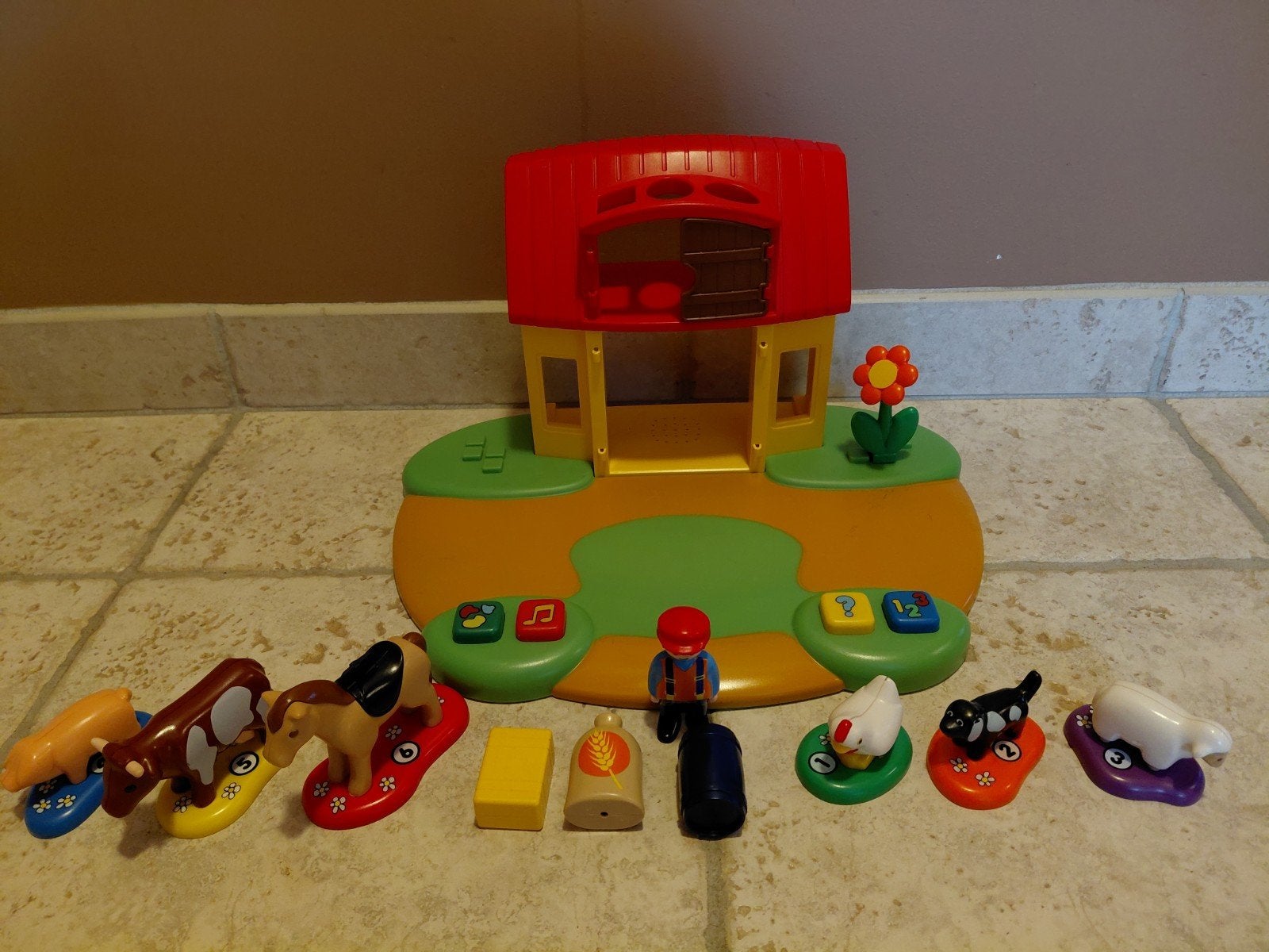 playmobil 123 boerderij, Ophalen of Verzenden, Figuren