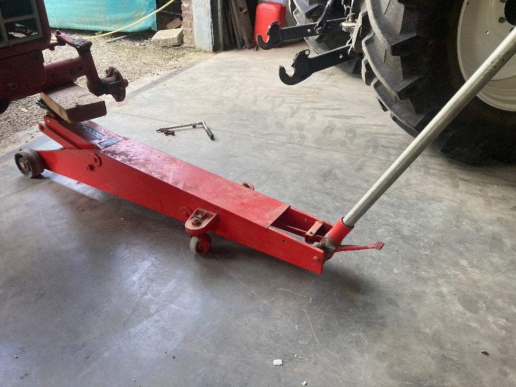 10 tons garage krik zwaar model, Ophalen, Gebruikt, Manueel, Garagekrik