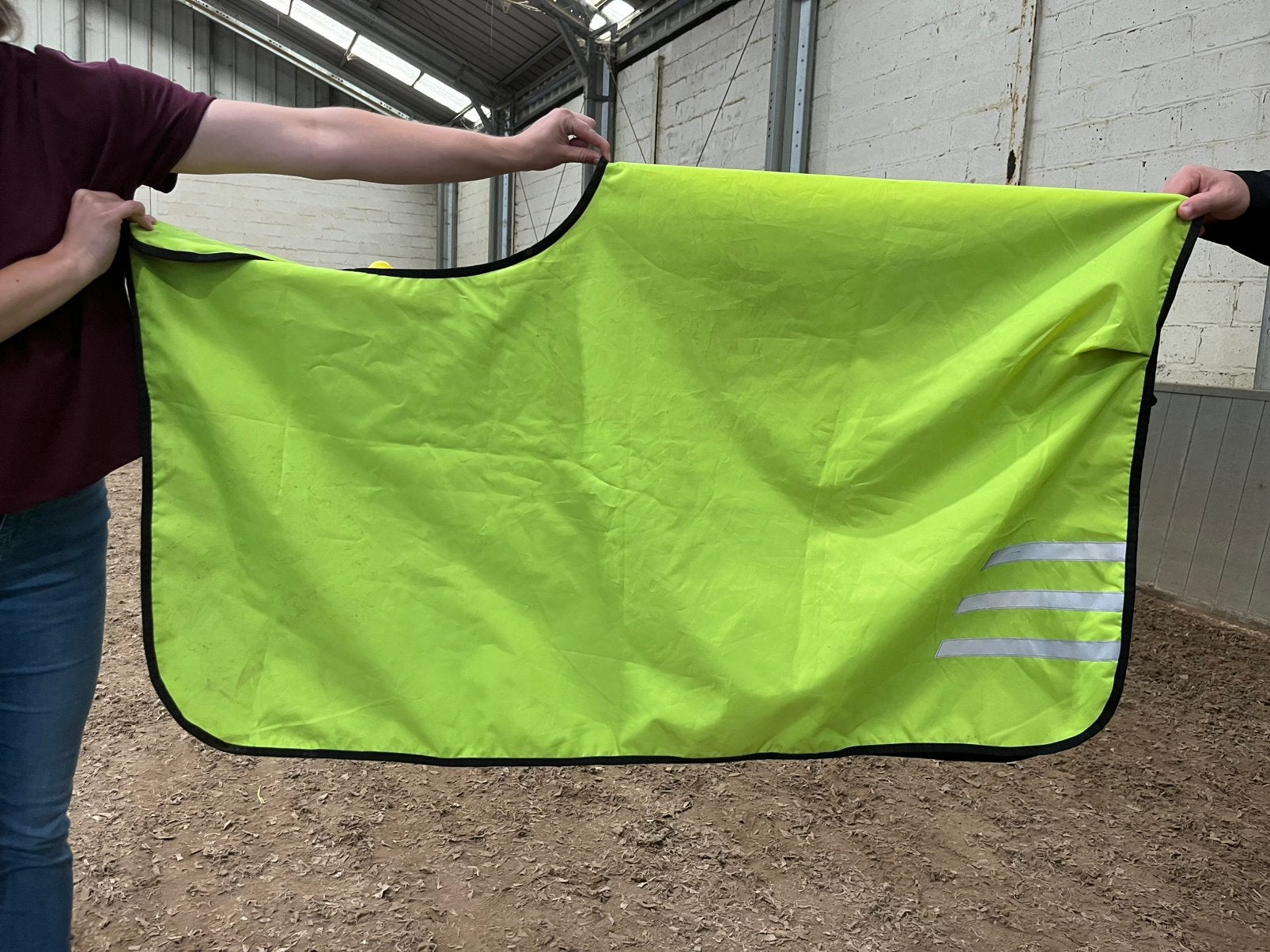 Uitrij deken water afstotend, fleece liner, Dieren en Toebehoren, Zo goed als nieuw, Horseware, Deken, Fleece