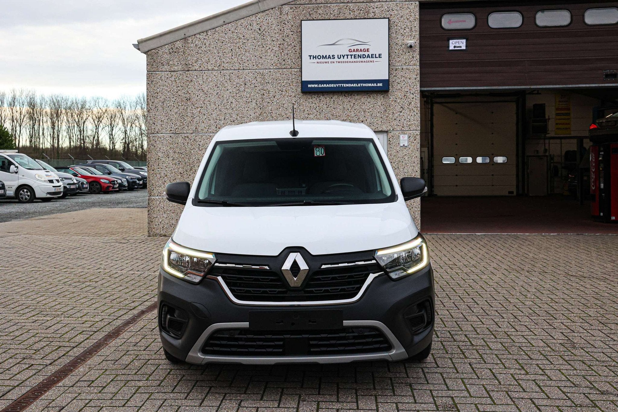 Renault Kangoo AUTOMAAT*ACHTERUITRIJCAMERA*APPLE-CARPL*CRUIS, Autos, Camionnettes & Utilitaires, Achat, Euro 6, Entreprise, 2 places