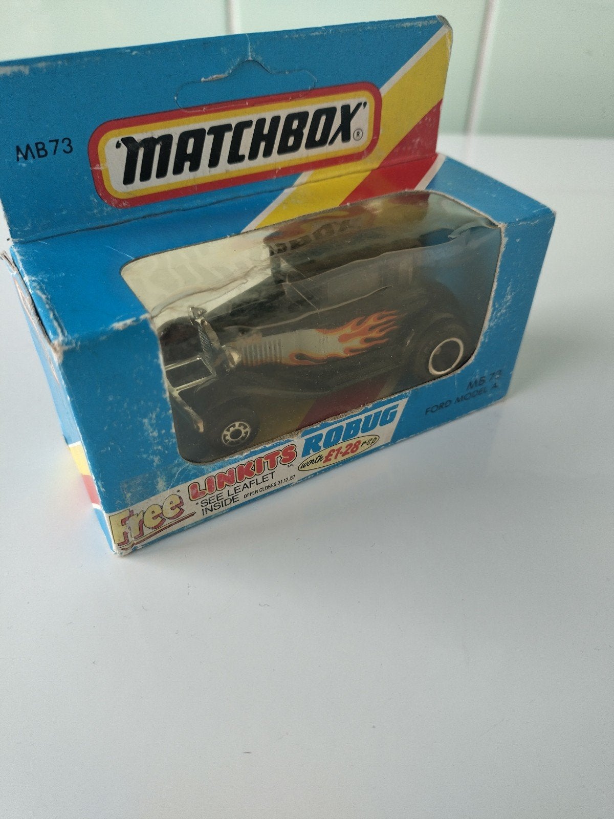 Vintage Matchbox Ford Model A AFHALING LEES BESCHRIJVING, Ophalen, Nieuw, Auto, Matchbox