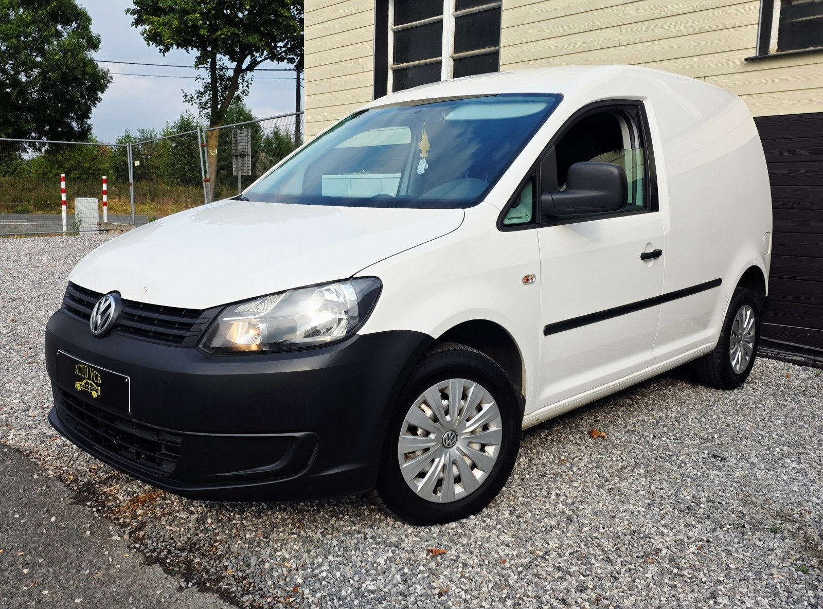 VW Caddy 2012 1.6TDI, Auto's, Volkswagen, Voorwielaandrijving, 4 cilinders, Leder en Stof, Wit