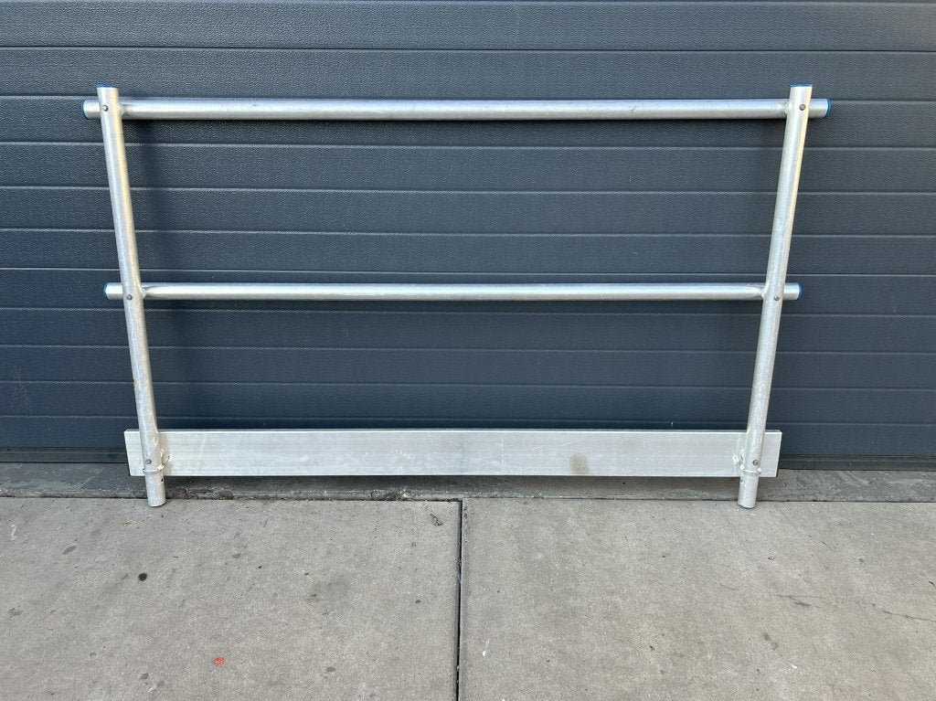 ASC aluminium werkbrug leuning/steiger of trapgat leuning 2M, Ophalen, Gebruikt, Overige typen
