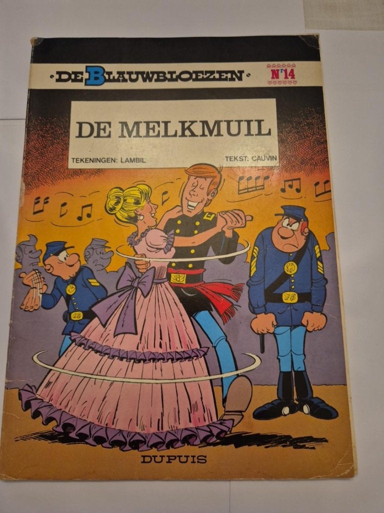 De Blauwbloezen nr. 14 – De Melkmuil – Eerste, Livres, Une BD, Envoi, Utilisé