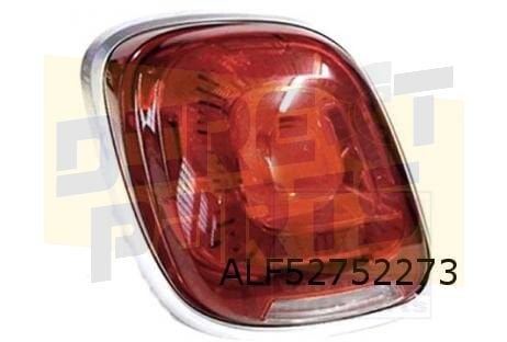 Fiat 500X (1/15-9/18) Achterlicht Links (RVS rand) (versie C, Autos : Pièces & Accessoires, Neuf, -, -, Fiat