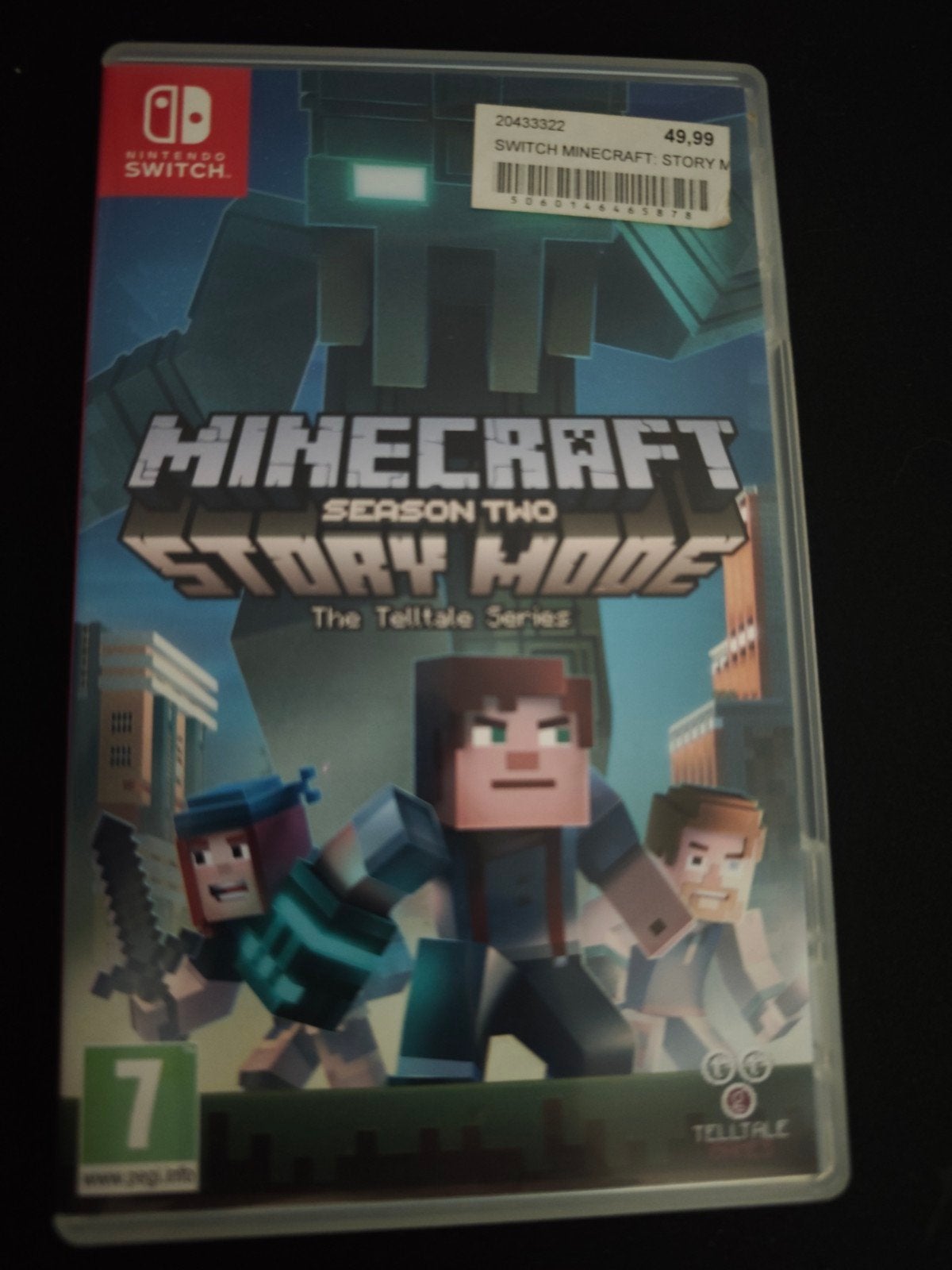 Minecraft Story Mode Season 2 - Nintendo Switch (Zeldzaam), Games en Spelcomputers, Ophalen, Nieuw