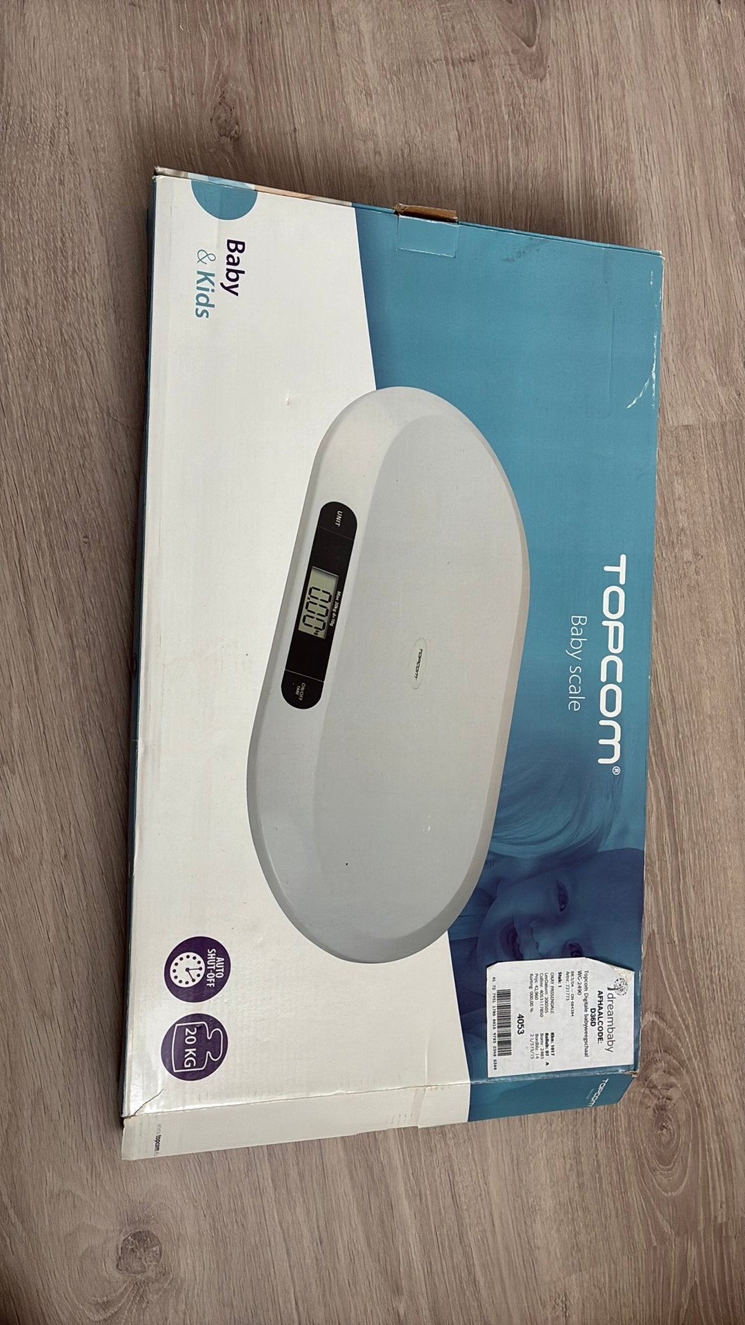 Topcom WG-2490, Gebruikt, 1 tot 500 gram, Ophalen of Verzenden, Digitaal