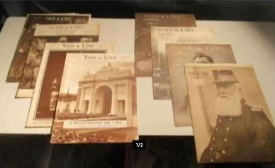 11 anciennes revues - Voir & Lire - 1926-1927, Enlèvement ou Envoi, Utilisé