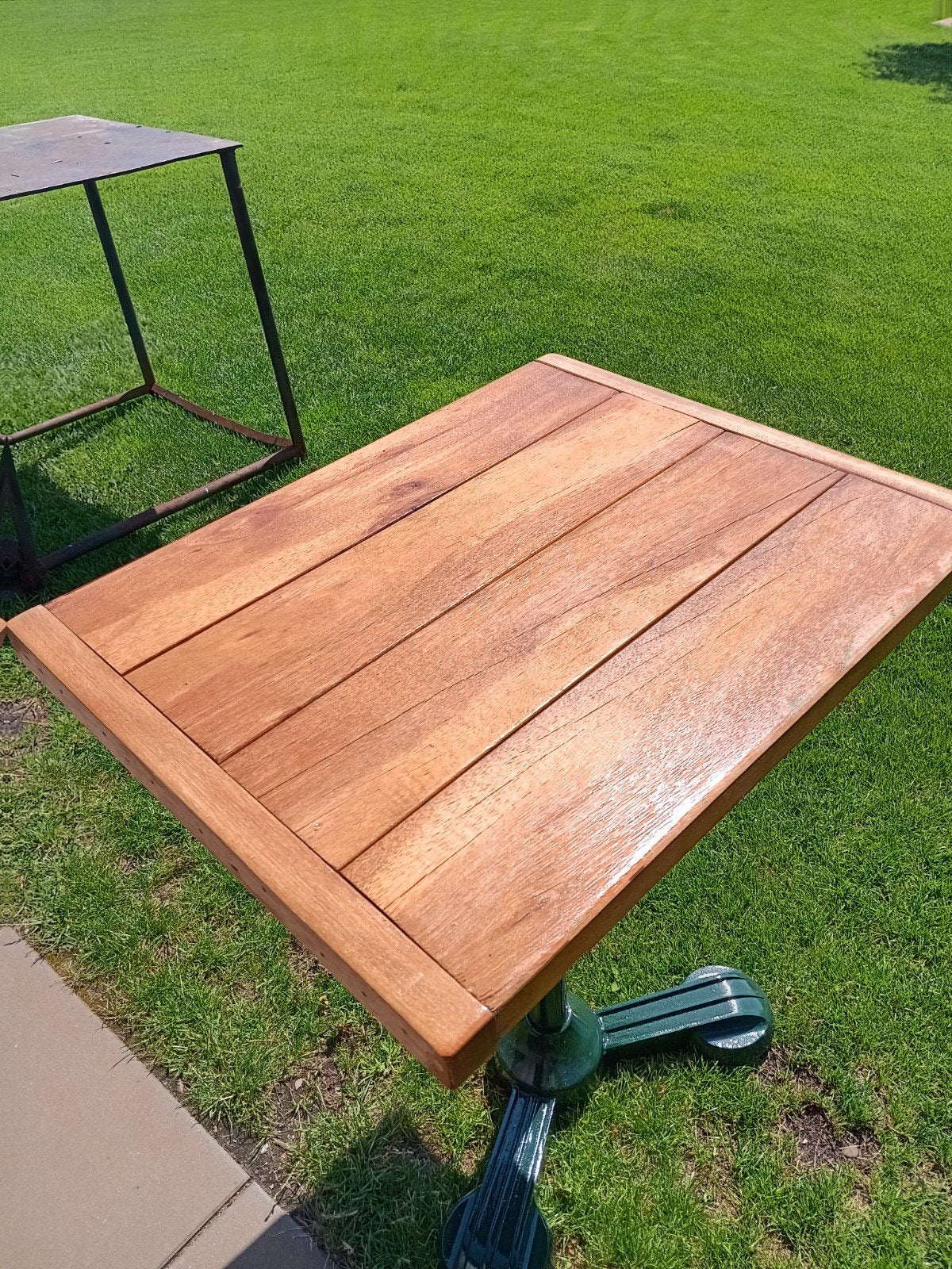 Tuintafel bistrotafel, Tuin en Terras, Ophalen, Zo goed als nieuw, Rechthoekig