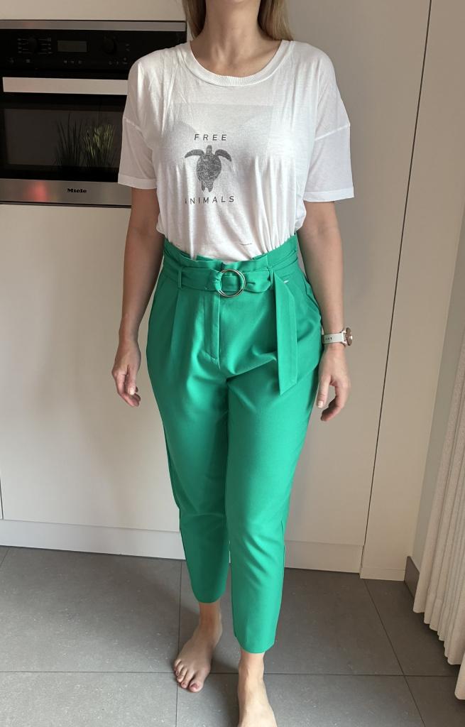 Groene broek van B-Young (Maat 38), Maat 38/40 (M), B-Young, Ophalen of Verzenden, Zo goed als nieuw