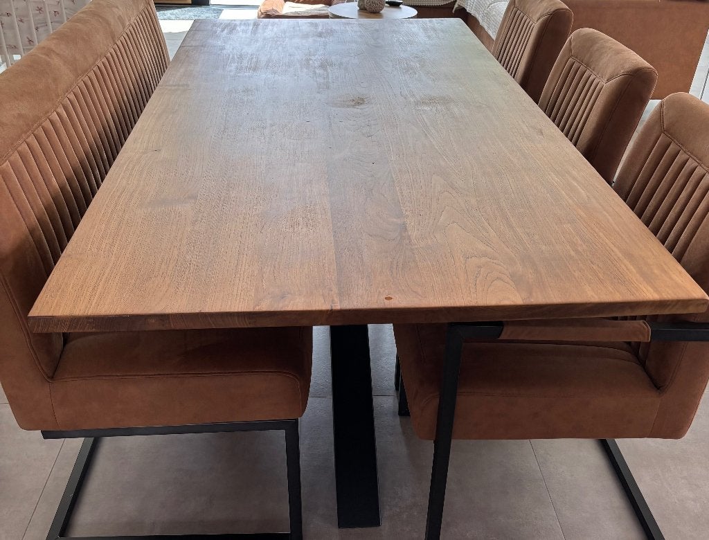 Teak tafel, Ophalen, Gebruikt, Teakhout, 50 tot 100 cm