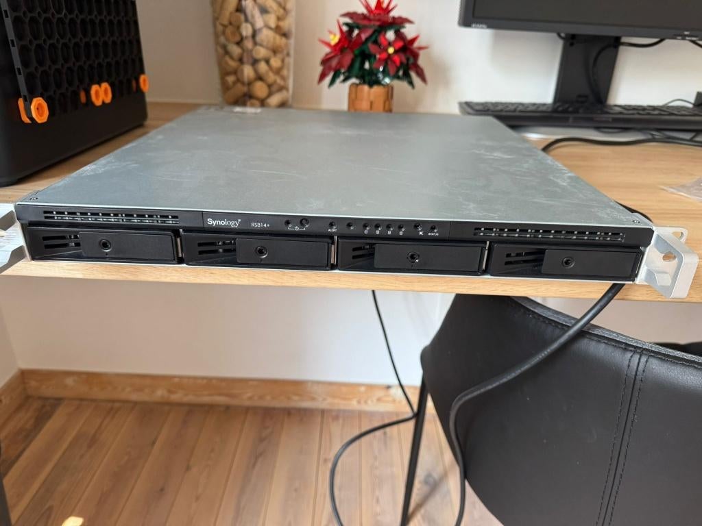Synology RS814+, Ophalen