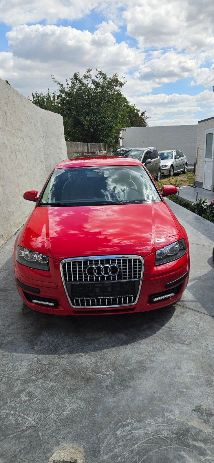 AUDI A3 AUTOMATIQUE 50000 KM, Autos, Audi, Rouge, Euro 5, Beige, Entretenue par le concessionnaire