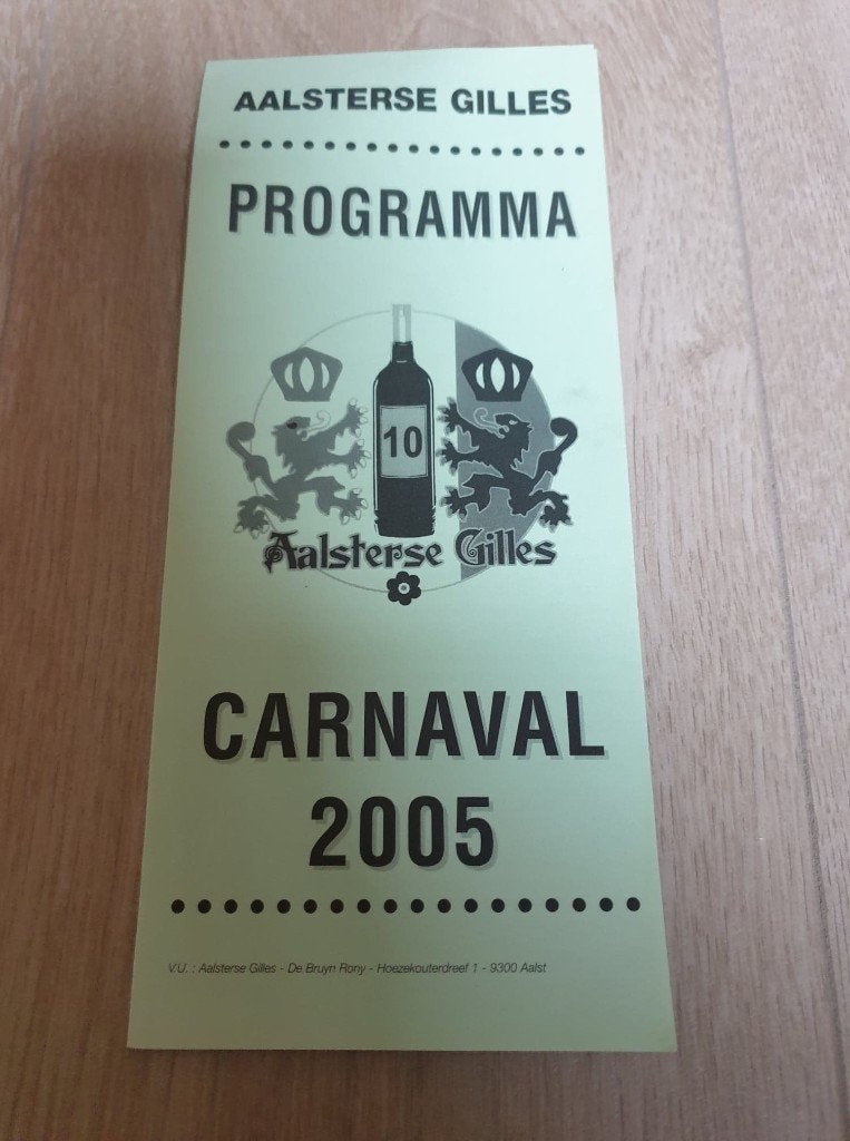 Carnaval Aalst De Aalsterse Gilles 2005, Ophalen of Verzenden