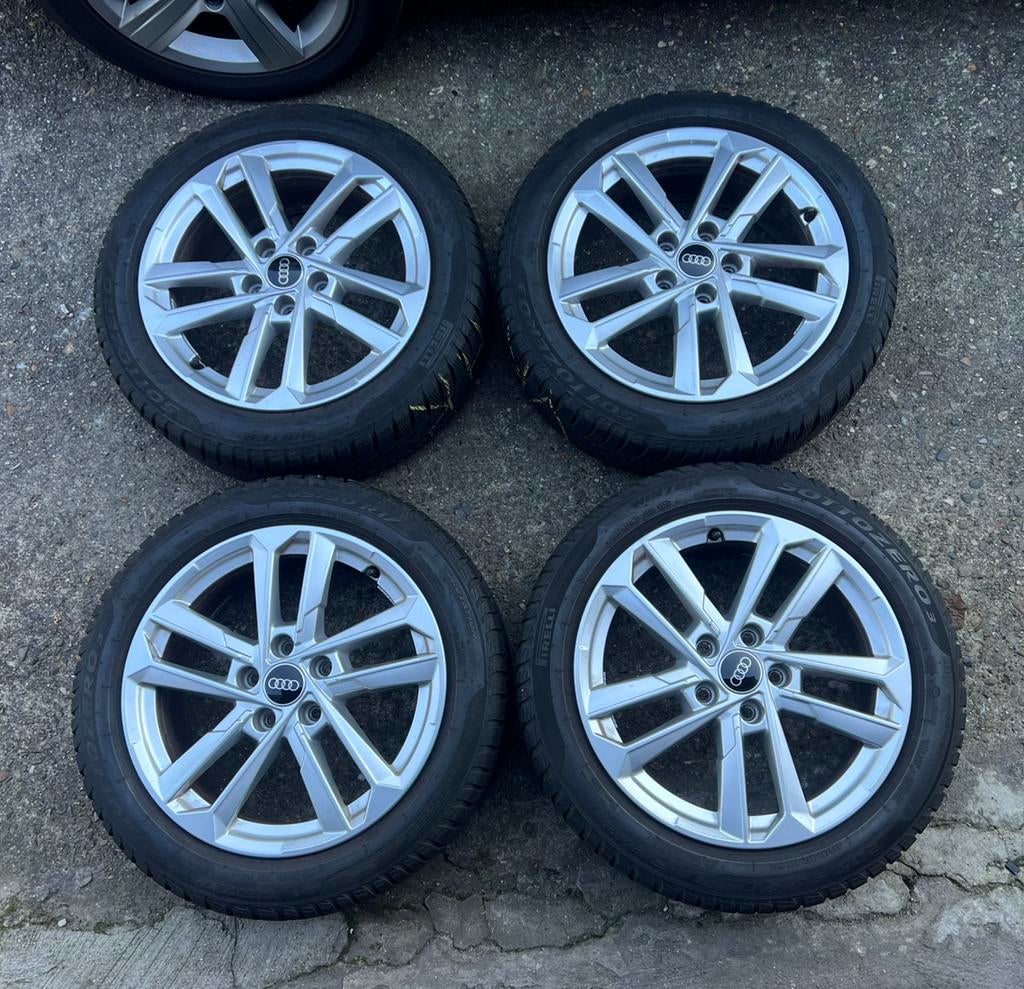 Audi A3 17 inch Velgen met Pirelli Banden, Banden en Velgen, Nieuw, 17 inch, Personenwagen