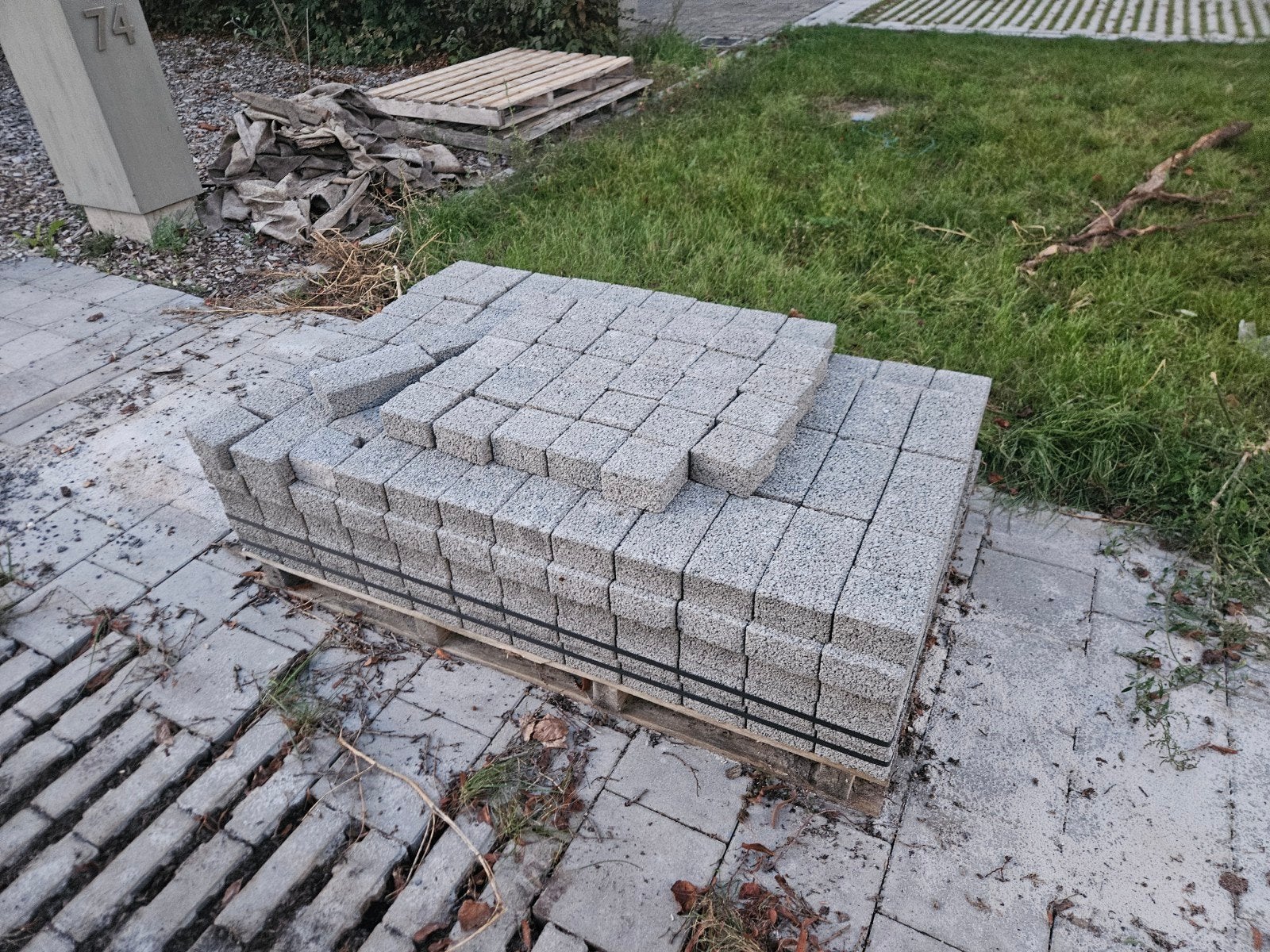 restant waterpasserende klinkers, Enlèvement, Neuf