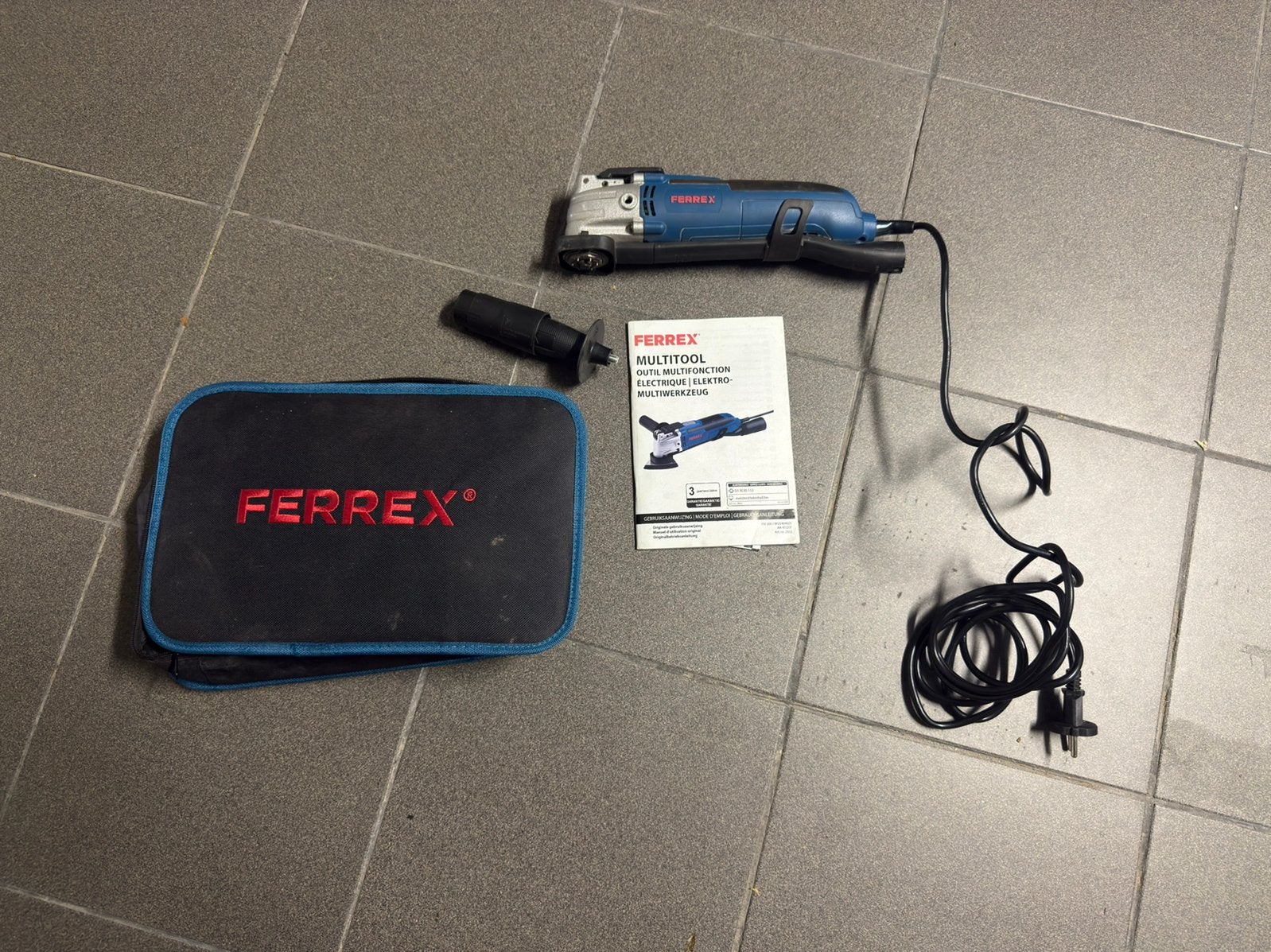 Multitool Ferrex FM300, Doe-het-zelf en Bouw, Ophalen of Verzenden, Gebruikt