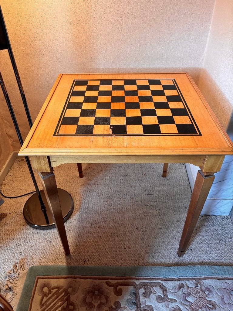 table de jeu, Enlèvement