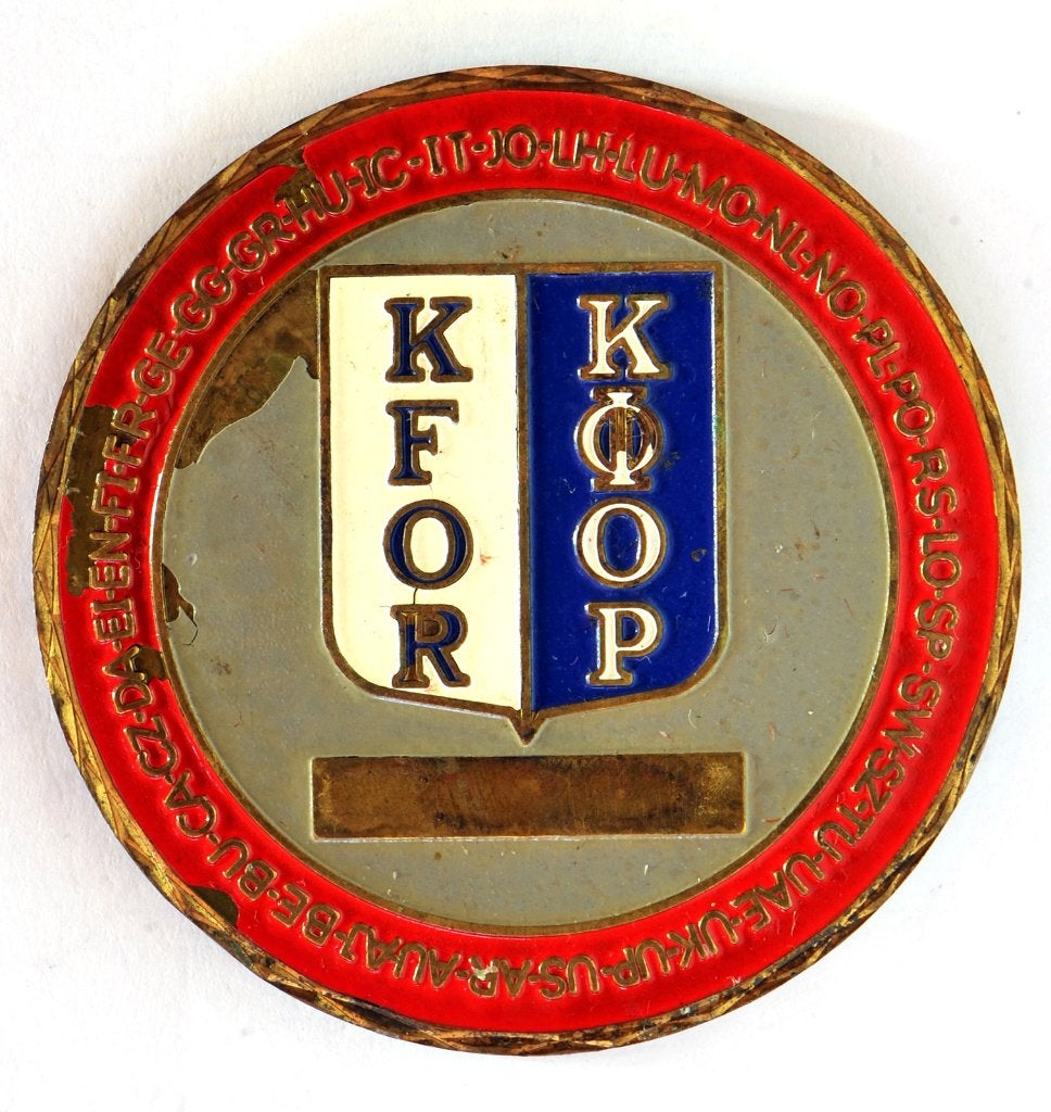 Operation Joint Guardian - Coin, Envoi, Armée de terre, Emblème ou Badge
