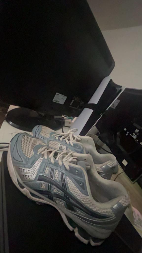 Asics gel-kayano 14 blauw, Kleding | Heren, Schoenen, Blauw, Ophalen of Verzenden, Zo goed als nieuw, Sneakers