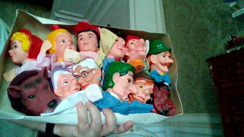 Marionnette de théâtre il y en a 12, Antiquités & Art, Antiquités | Jouets, Enlèvement