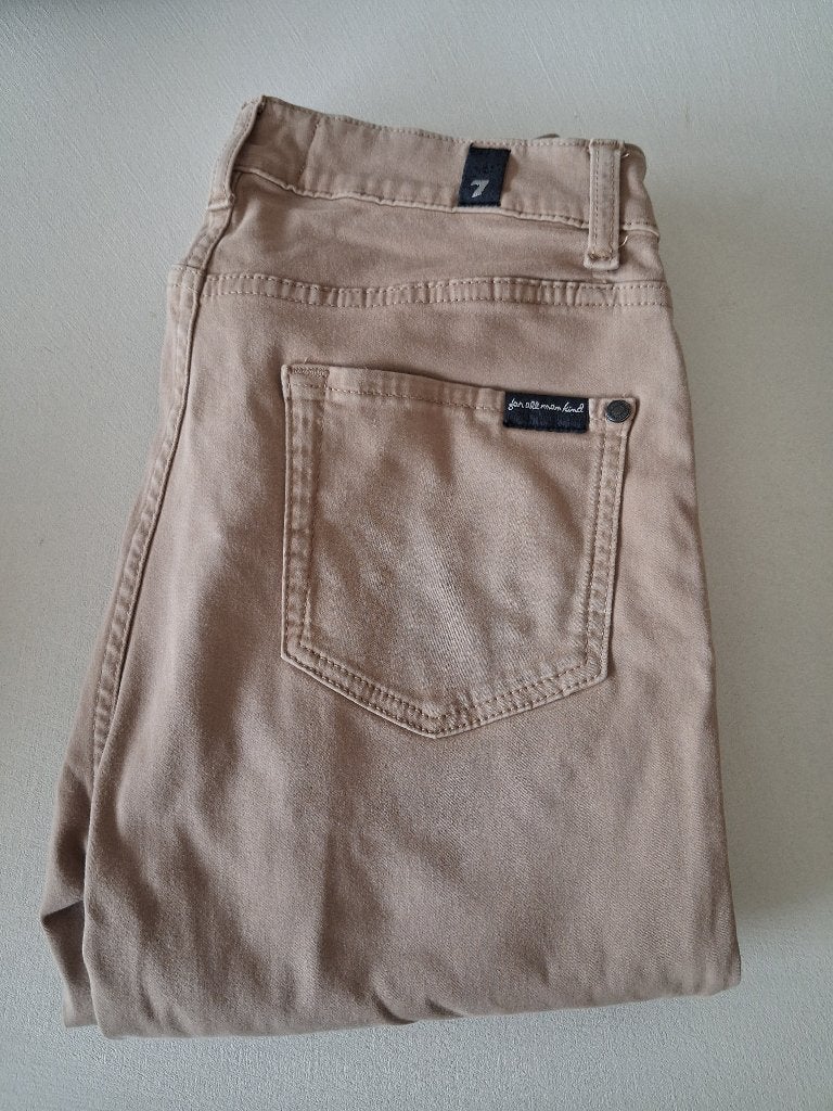 7 For All Mankind Slimmy Tapered Luxe Performance – W28, Vêtements | Hommes, Enlèvement ou Envoi, Porté, Autres couleurs, W32 (confection 46) ou plus petit